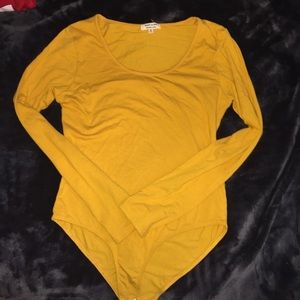 YELLOW BODYSUIT